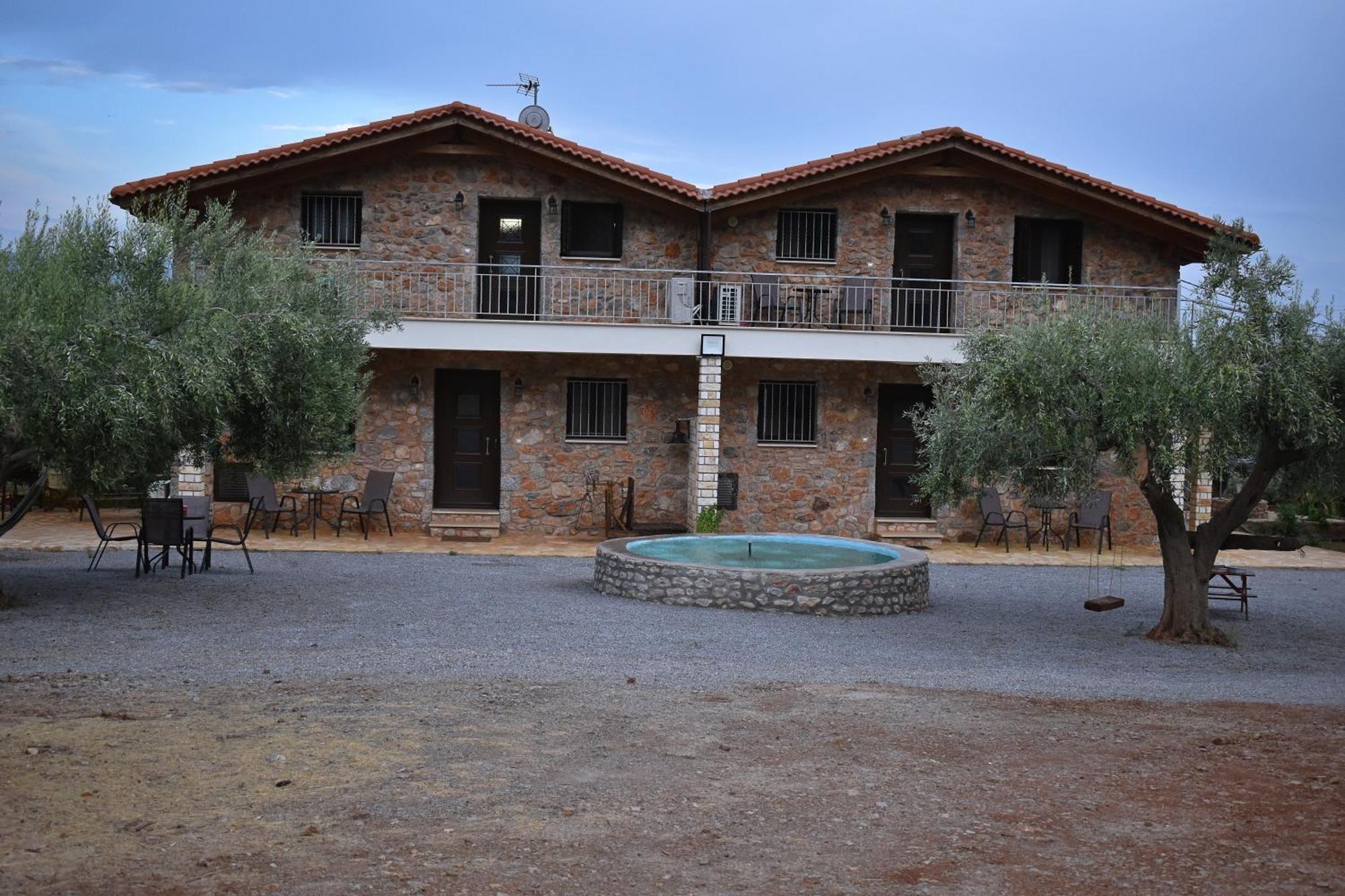 Villa In The Olive Trees Galaxídhion Buitenkant foto