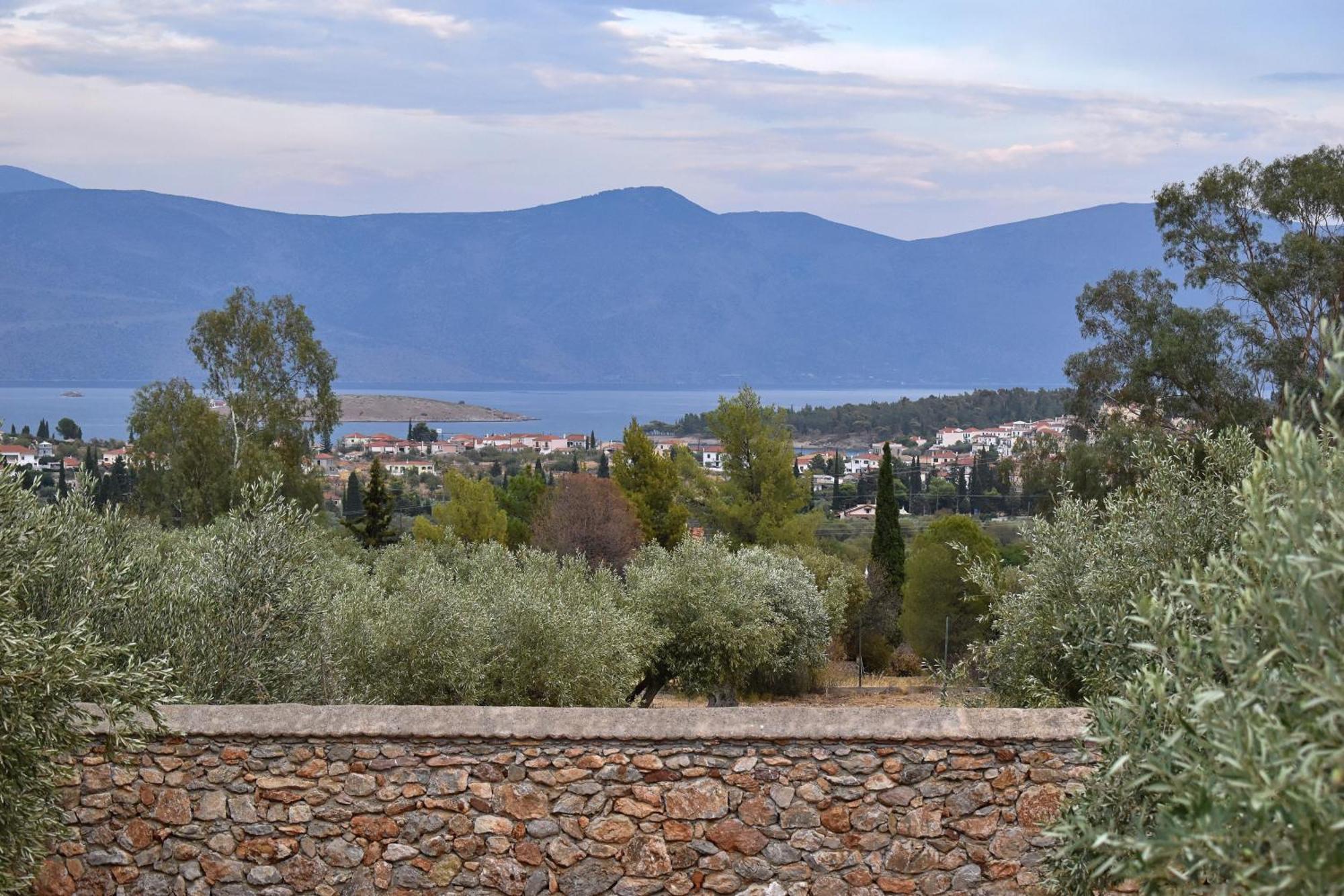 Villa In The Olive Trees Galaxídhion Buitenkant foto